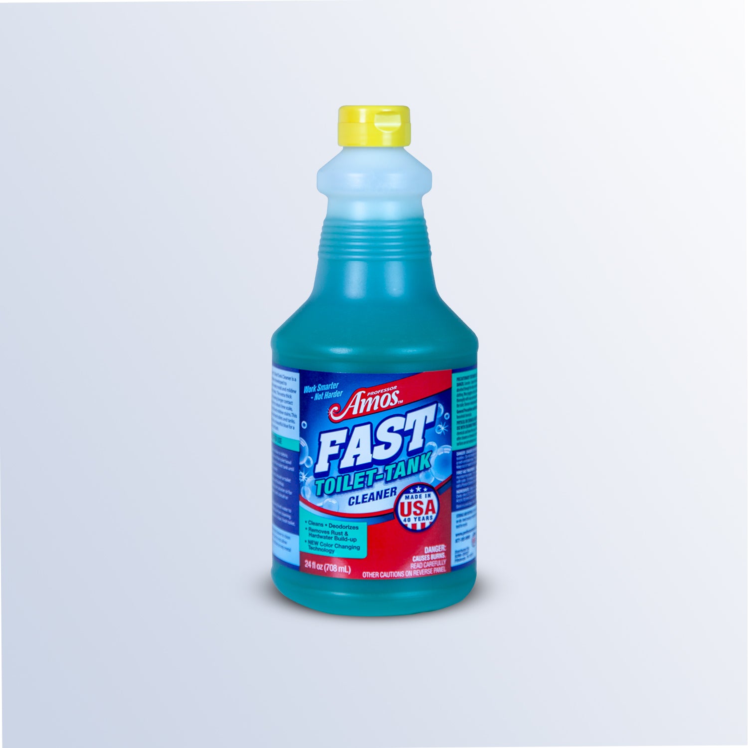 Professor Amos FAST Toilet & Tank Concentrate Cleaner - Deep Clean, Flush After Flush!