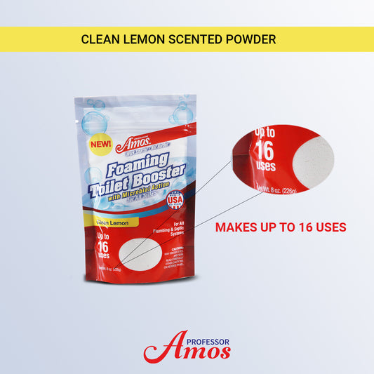 Professor Amos Toilet Booster Concentrate with Microbial Action