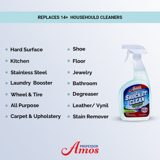 Professor Amos Shock-It Clean Ready To Use - Tackle Any Cleaning Challenge!
