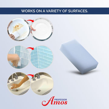 White Cleaning Pads Pack - Professor Amos USA