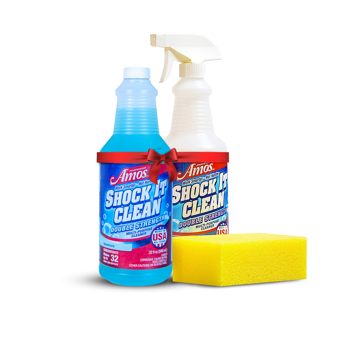 Shock It Clean ™ Double Strength Kit Makes Up To 32 Bottles | All ...