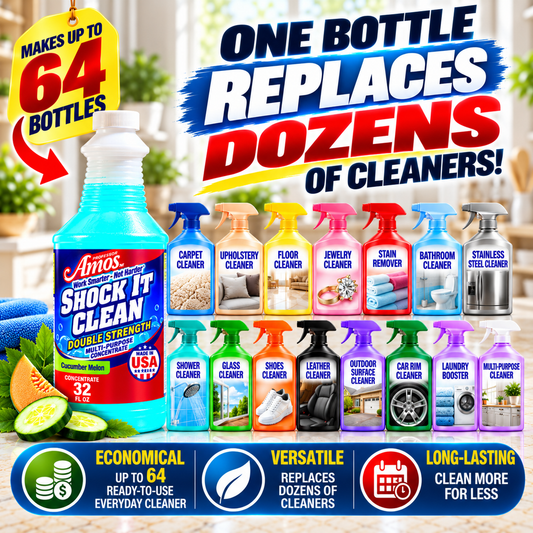 Professor Amos Shock It Clean Concentrate 32oz. - SPEICAL OFFER