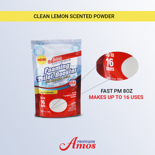 Professor Amos Toilet Booster Concentrate with Microbial Action