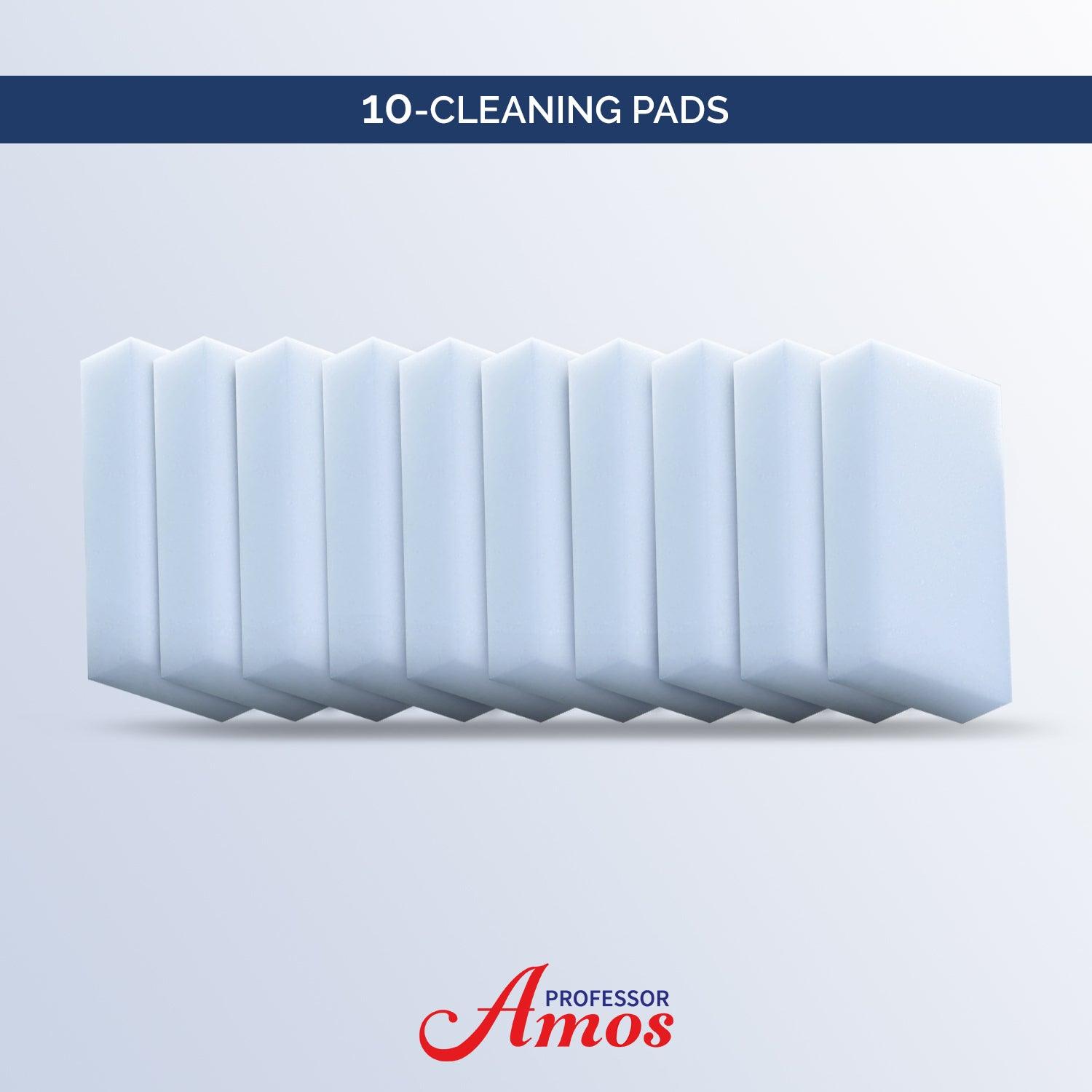 White Cleaning Pads Pack - Professor Amos USA