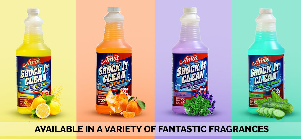 Shock It Clean ™ Double Strength Kit Makes Up To 32 Bottles | All ...