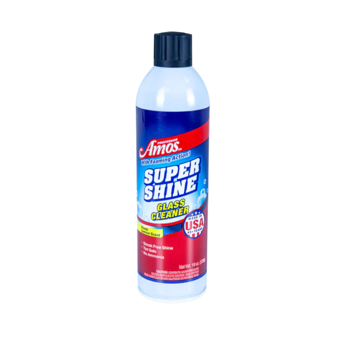 Professor Amos Super Shine Glass Cleaner - 19oz