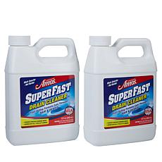 Professor Amos Superfast Drain Cleaner Clears Clogs in Minutes! - 2PK 32OZ